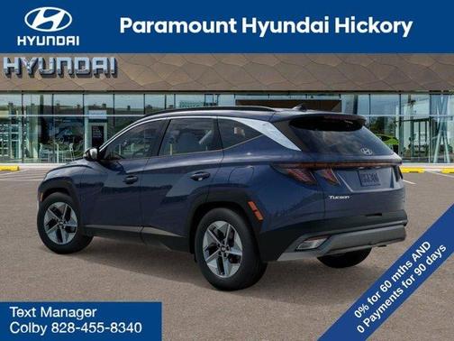 Atlantic Blue 2026 Hyundai TUCSON SEL Premium