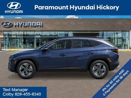Atlantic Blue 2026 Hyundai TUCSON SEL Premium
