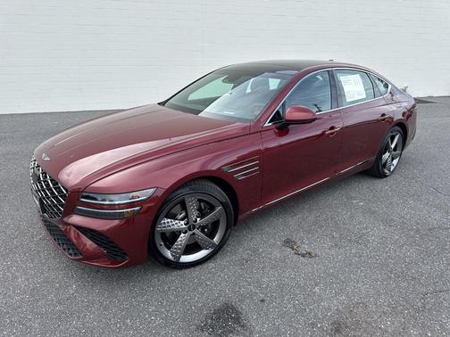 Red 2026 Genesis G80 3.5T Sport Prestige