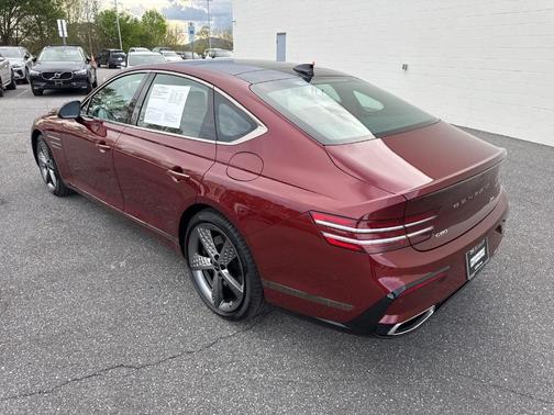 Red 2026 Genesis G80 3.5T Sport Prestige