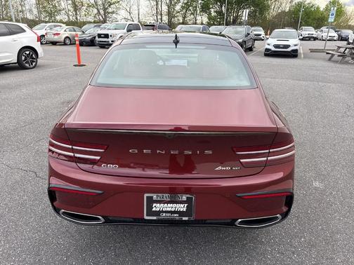 Red 2026 Genesis G80 3.5T Sport Prestige