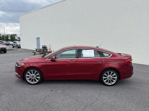 Ruby Red Tinted 2018 Ford Fusion Platinum