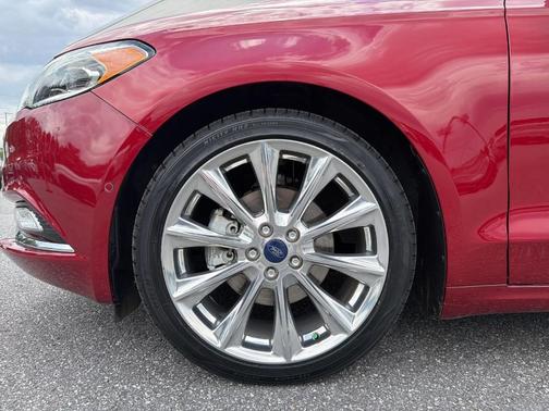 Ruby Red Tinted 2018 Ford Fusion Platinum