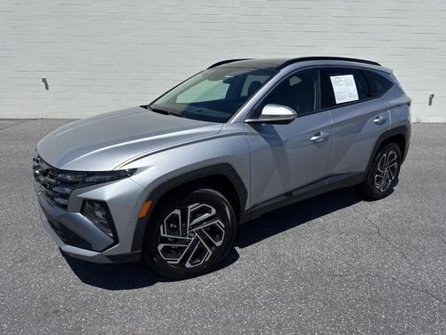 Shimmering Silver 2026 Hyundai TUCSON Hybrid Limited
