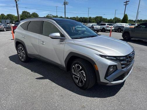 Shimmering Silver 2026 Hyundai TUCSON Hybrid Limited