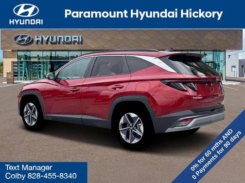 Red 2026 Hyundai TUCSON SEL Premium