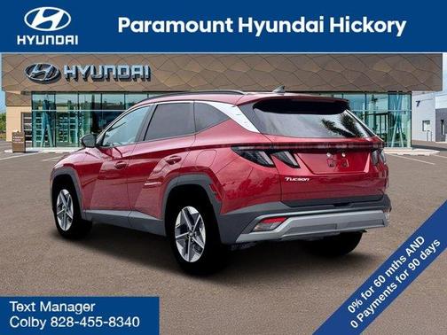 Red 2026 Hyundai TUCSON SEL Premium