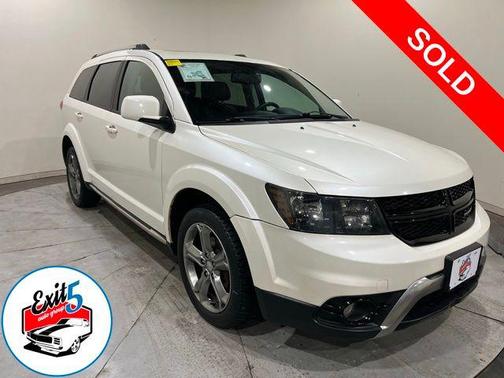 White Noise Tri-Coat 2017 Dodge Journey Crossroad