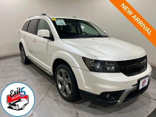 White Noise Tri-Coat 2017 Dodge Journey Crossroad