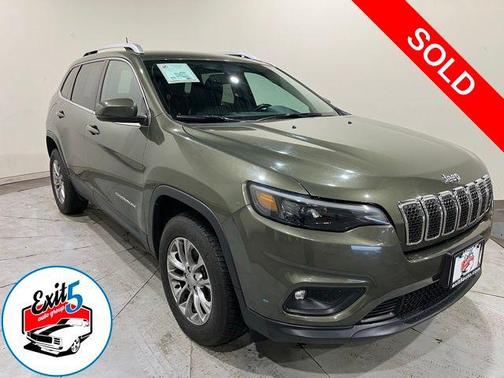 Olive Green Pearlcoat 2019 Jeep Cherokee Latitude Plus