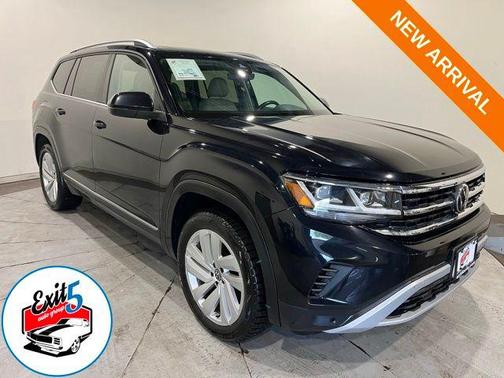 Deep Black 2021 Volkswagen Atlas 3.6L SEL