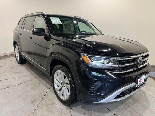 Deep Black 2021 Volkswagen Atlas 3.6L SEL