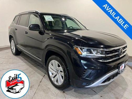 Deep Black 2021 Volkswagen Atlas 3.6L SEL