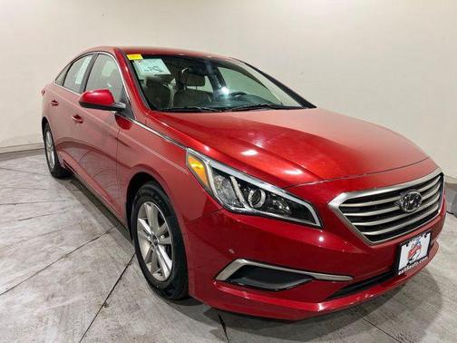 Scarlet Red 2017 Hyundai SONATA ECO