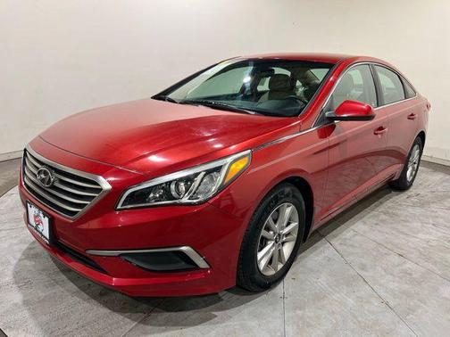 Scarlet Red 2017 Hyundai SONATA ECO