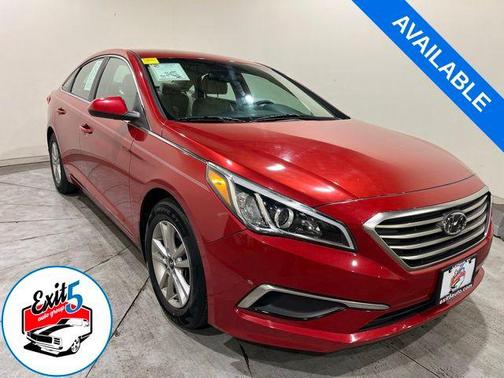 Scarlet Red 2017 Hyundai SONATA ECO