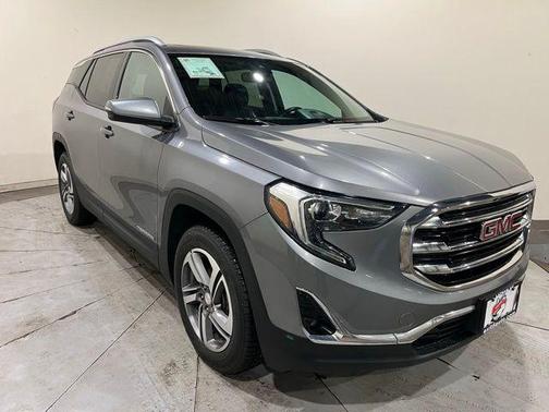 Satin Steel Metallic 2018 GMC Terrain SLT