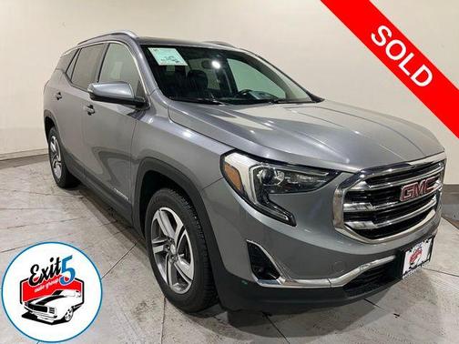 Satin Steel Metallic 2018 GMC Terrain SLT