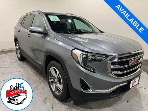 Satin Steel Metallic 2018 GMC Terrain SLT