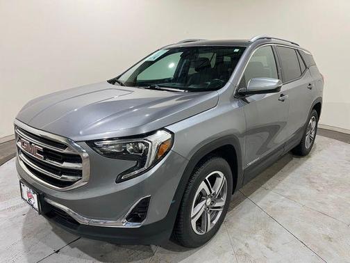 Satin Steel Metallic 2018 GMC Terrain SLT