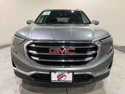 Satin Steel Metallic 2018 GMC Terrain SLT