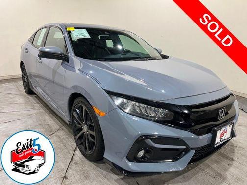Gray 2020 Honda Civic Sport Touring