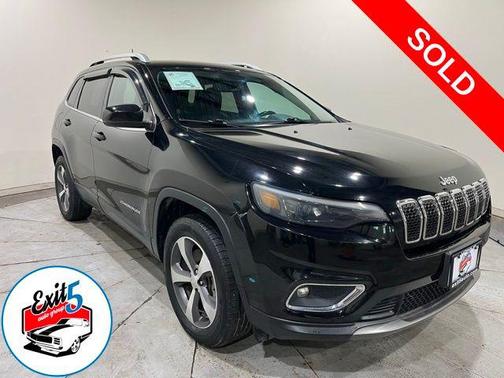 Diamond Black Crystal Pearlcoat 2020 Jeep Cherokee Limited