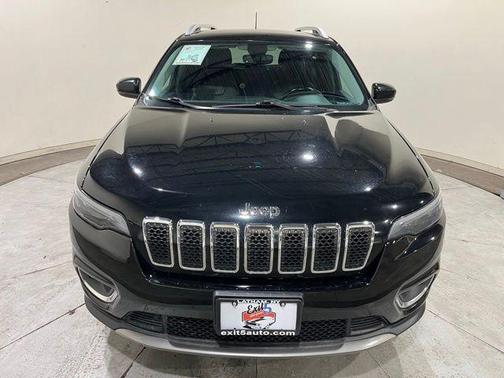 Diamond Black Crystal Pearlcoat 2020 Jeep Cherokee Limited