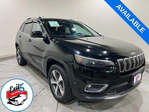 Diamond Black Crystal Pearlcoat 2020 Jeep Cherokee Limited