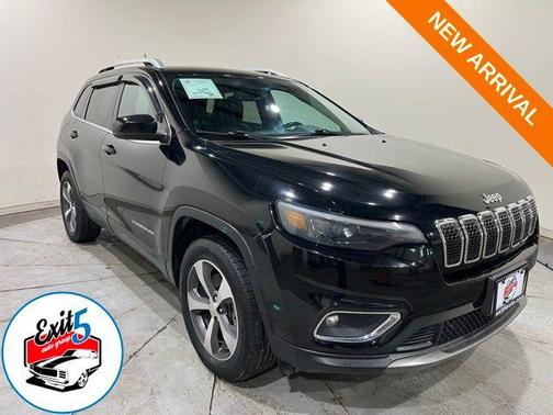Diamond Black Crystal Pearlcoat 2020 Jeep Cherokee Limited