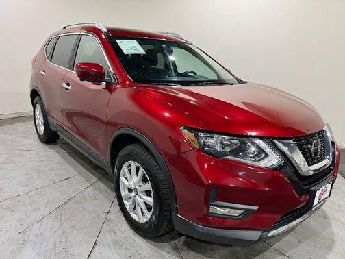 Scarlet Ember 2018 Nissan Rogue SV