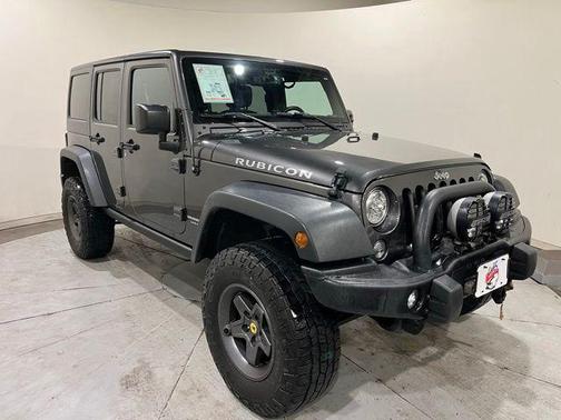 Granite Crystal Metallic Clearcoat 2018 Jeep Wrangler JK Unlimited Rubicon