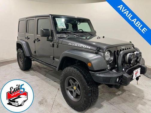 Granite Crystal Metallic Clearcoat 2018 Jeep Wrangler JK Unlimited Rubicon