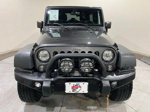 Granite Crystal Metallic Clearcoat 2018 Jeep Wrangler JK Unlimited Rubicon