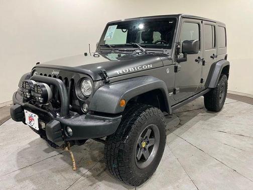 Granite Crystal Metallic Clearcoat 2018 Jeep Wrangler JK Unlimited Rubicon