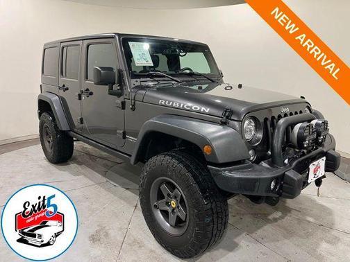 Granite Crystal Metallic Clearcoat 2018 Jeep Wrangler JK Unlimited Rubicon