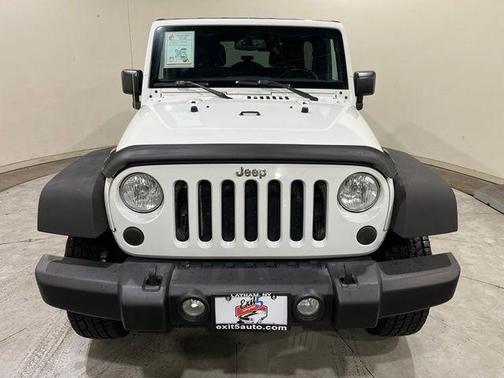Bright White Clearcoat 2016 Jeep Wrangler Unlimited Sport