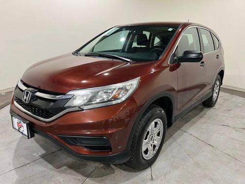 Maroon 2015 Honda CR-V LX