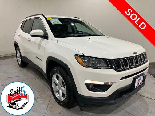 White Clearcoat 2020 Jeep Compass Latitude