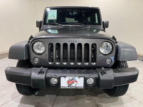 Granite Crystal Metallic Clearcoat 2017 Jeep Wrangler Unlimited Sport