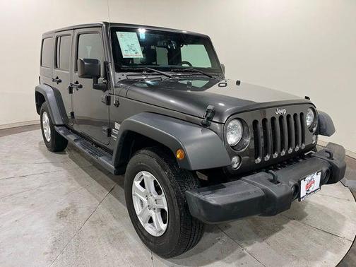 Granite Crystal Metallic Clearcoat 2017 Jeep Wrangler Unlimited Sport