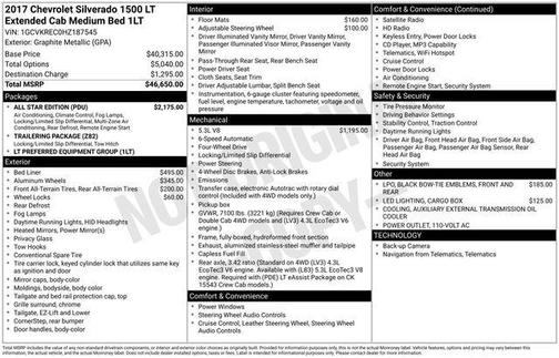 Graphite Metallic 2017 Chevrolet Silverado 1500 1LT