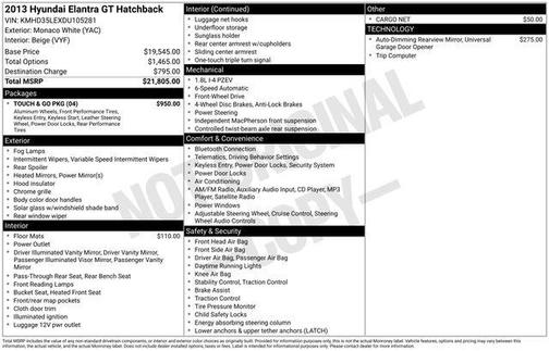 2013 Hyundai Elantra GT Base