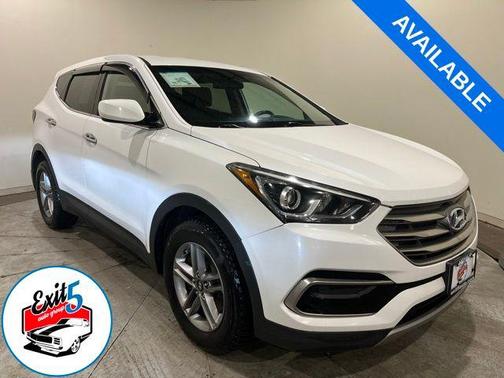 Frost White Pearl 2017 Hyundai Santa Fe Sport 2.4L SUV