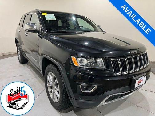Brilliant Black Crystal Pearlcoat 2015 Jeep Grand Cherokee Limited