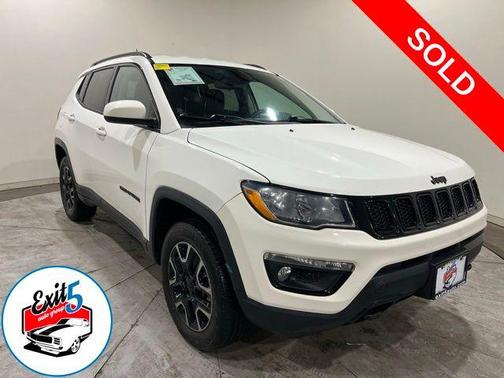 White Clearcoat 2019 Jeep Compass Upland Edition 4x4