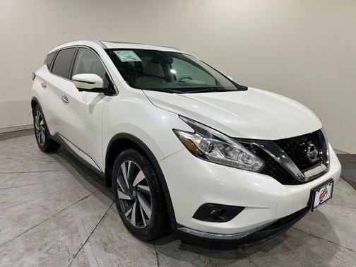 Pearl White 2017 Nissan Murano Platinum