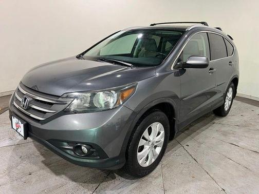 Gray 2013 Honda CR-V EX-L