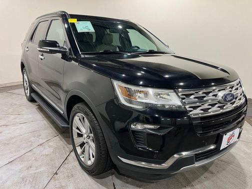Agate Black Metallic 2019 Ford Explorer Limited