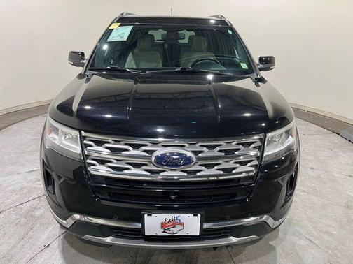 Agate Black Metallic 2019 Ford Explorer Limited